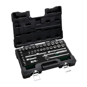 Jogo de Soquete Estriado 3/8