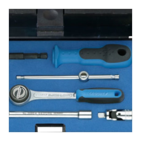 Jogo de Soquete Estriado 4 a 13 mm com Catraca Reversível D20EMU-3 GEDORE-d31b4d66-d14b-4c5a-89eb-8e91c0ffc09d