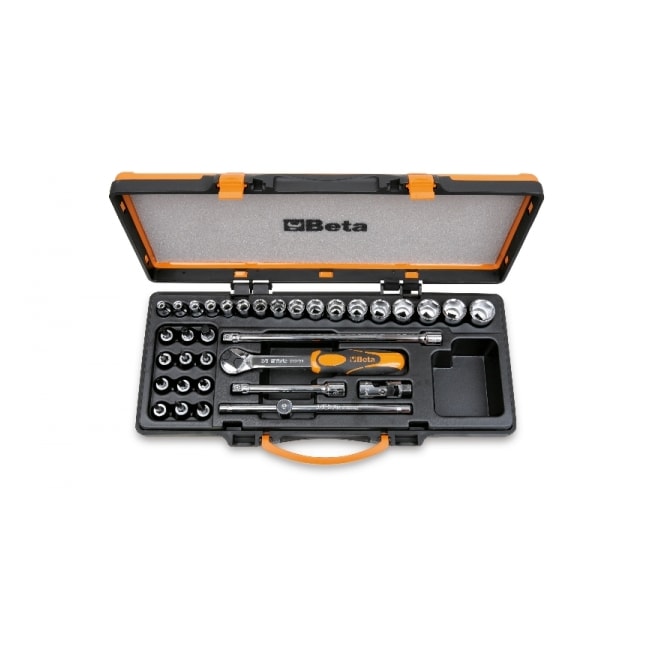 Jogo de Soquete Estriado e Bits 3/8'' com 29 Peças 009100945 BETA-8e716fb7-0e6c-4e1b-a614-d97d865a93b5