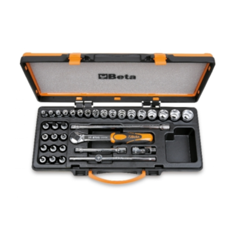 Jogo de Soquete Estriado e Bits 3/8'' com 29 Peças 009100945 BETA-b83e98ca-ed87-4161-8228-93a7d5b42d15