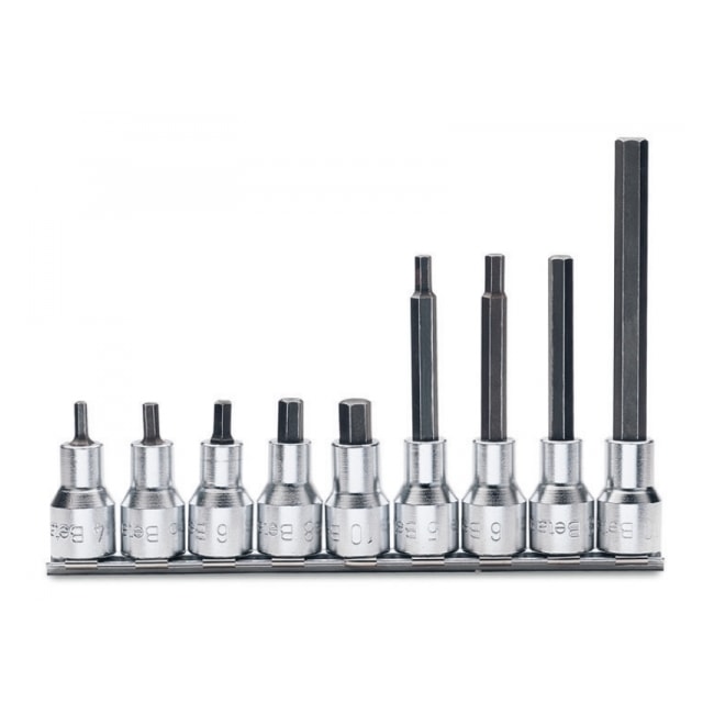 Jogo de Soquete Hexagonal Encaixe 1/2