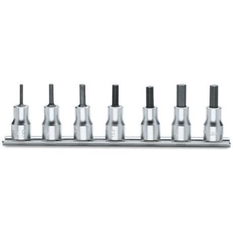 Jogo de Soquete Hexagonal Encaixe 3/8