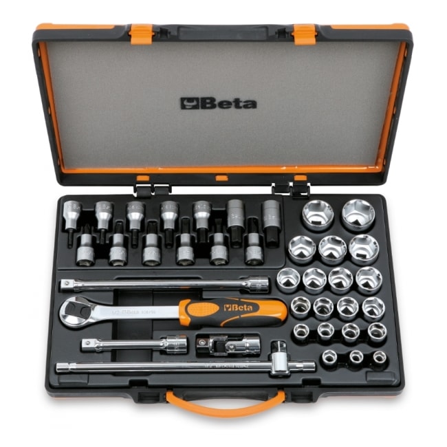 Jogo de Soquete Sextavado 10x32mm Encaixe 1/2