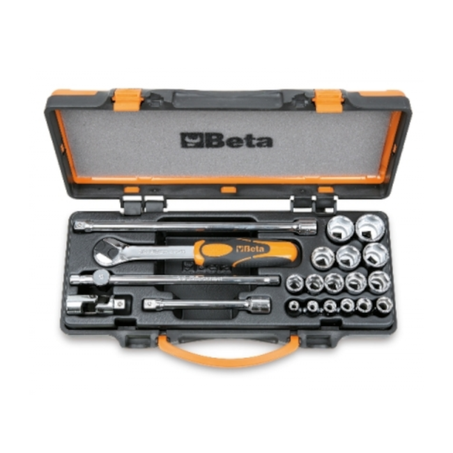 Jogo de Soquete Sextavado Encaixe 3/8'' com 16 Peças 009100936 BETA-7ab2ca02-6650-40a9-b1ea-fcb679a17b9e