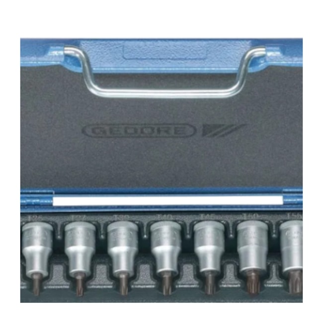 Jogo de Soquete Torx 17 Peças ITX19TX-017 GEDORE-a503d01b-3c61-426d-844e-cace014dcb0b