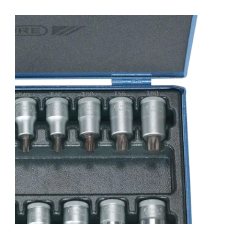 Jogo de Soquete Torx 17 Peças ITX19TX-017 GEDORE - Anhanguera
