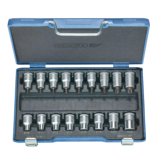 Jogo de Soquete Torx 17 Peças ITX19TX-017 GEDORE-815b0630-c06d-4439-9bf2-2094f8bb9b2f