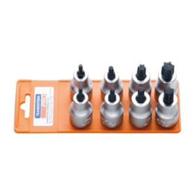 Jogo de Soquete Torx 8 Peças 44844/508 TRAMONTINA PRO