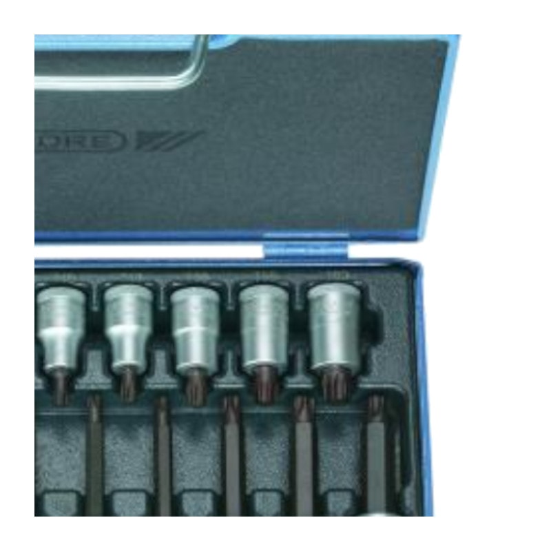 Jogo de Soquete Torx Longo 18 Peças ITX19LKP GEDORE - Anhanguera