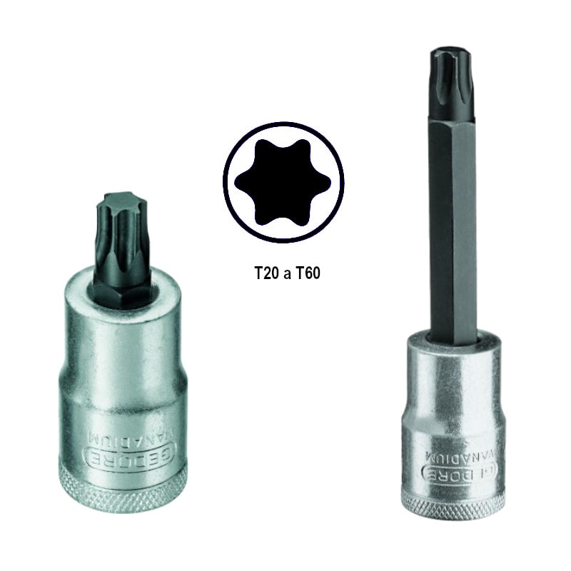 Jogo de Soquete Torx Longo 18 Peças ITX19LKP GEDORE - Anhanguera