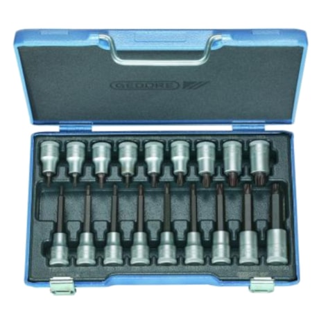 Jogo de Soquete Torx Longo 18 Peças ITX19LKP GEDORE-00e5e468-9c48-4fca-9d27-4613133de207