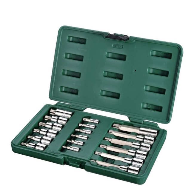 Jogo de Soquete Torx T10 a T60 Encaixe 1/4