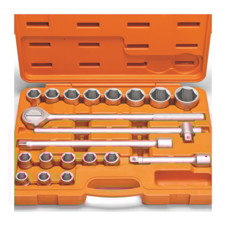 Jogo de Soquetes 19MM A 50MM Encx 3/4