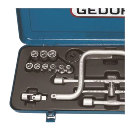 Jogo de Soquetes 6 a 22mm com Catraca Reversível 30HMU GEDORE-eb827929-5fce-48b5-8573-6a9ebdcc9957