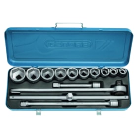 Jogo de Soquetes de 22 a 50mm Encx 3/4