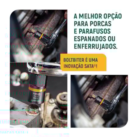 Jogo de Soquetes de Extração Bolt Biter com 13 Peças ST09137 SATA-09a4227f-8930-4702-9737-a5b1d2466b0f