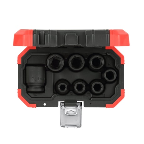 Jogo de Soquetes de impacto 10 a 24mm 1/2¿ 8 peças R63003008 GEDORE RED-0f109daf-62ba-49dd-b9e0-46440cf2a590