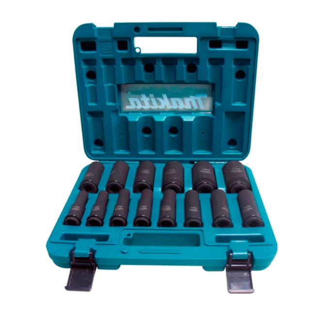 Jogo de Soquetes de Impacto Longos Encx 1/2