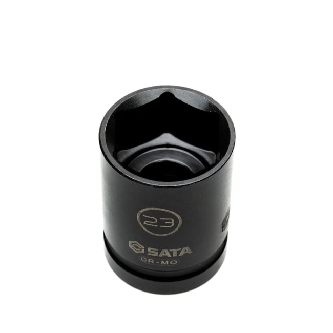 Jogo de Soquetes de Impacto para Parede Fina 10 a 24mm Curto Encaixe 1/2