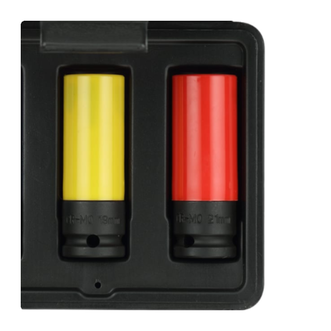 Jogo de Soquetes de Impacto Sextavado 17 a 21mm 1/2'' com 3 Peças R63043003 GEDORE RED-c70b8d9a-a821-427e-88e7-647f322e41a9