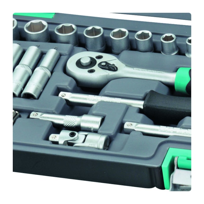 Jogo de Soquetes Diversos e Acessórios 1/4