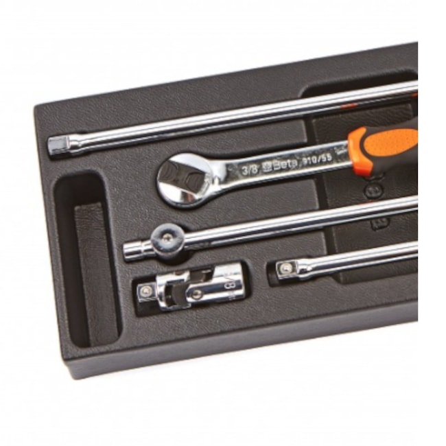 Jogo de Soquetes e Acessórios com 22 Peças 3/8