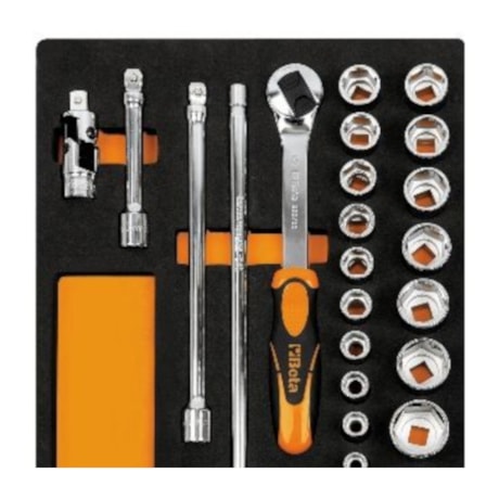 Jogo de Soquetes e Acessórios de 1/2