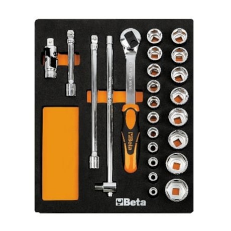 Jogo de Soquetes e Acessórios de 1/2