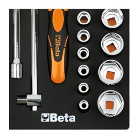 Jogo de Soquetes e Acessórios de 1/2