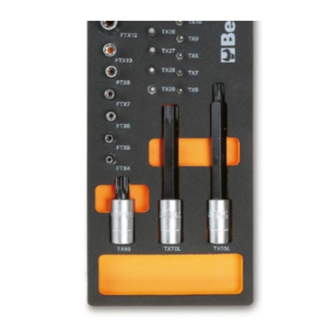 Jogo de Soquetes e Acessórios de 1/4