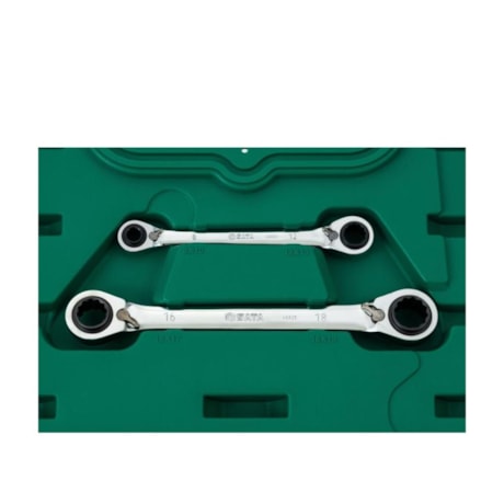 Jogo de Soquetes e Chaves 8 a 34mm Encaixe 1/2