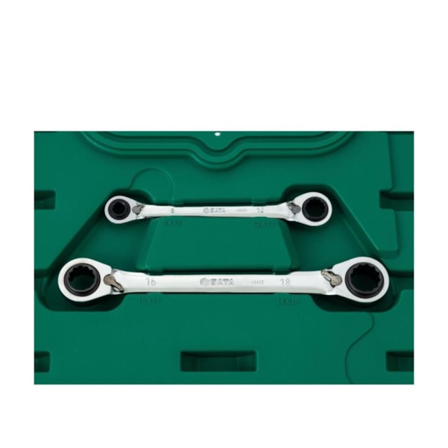 Jogo de Soquetes e Chaves 8 a 34mm Encaixe 1/2