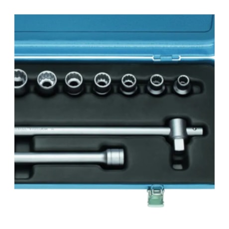 Jogo de Soquetes Estriado 10 a 22mm D19NM GEDORE-408a2ed6-a68d-4542-9037-7aec6faeae59