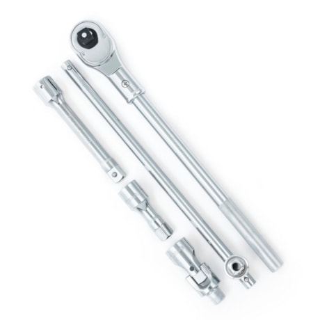 Jogo de Soquetes Estriado 30 a 60mm Encaixe 3/4