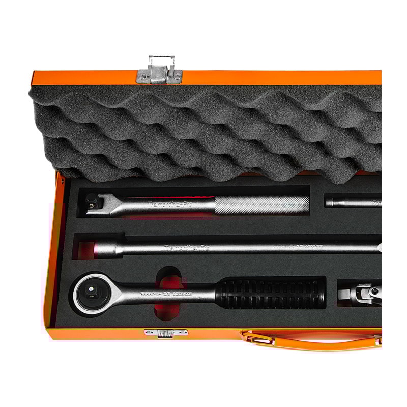 Jogo de Soquetes Estriados de 19 a 50mm Encaixe 3/4