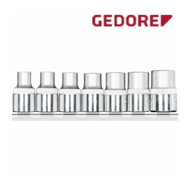 Jogo de Soquetes Hexalobulares Torx E10 a E20 Encx 1/2'' 7 Peças R61208007 GEDORE RED-595a052d-f937-4047-8e27-2a508a889865