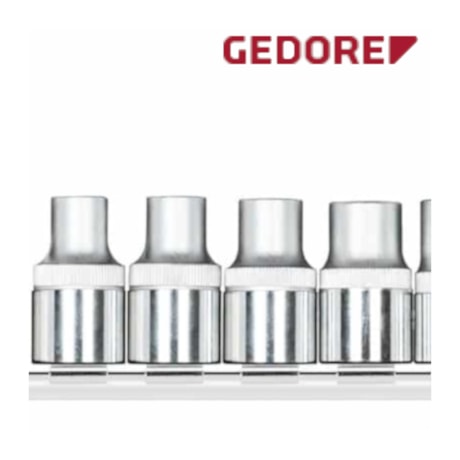Jogo de Soquetes Hexalobulares Torx E10 a E20 Encx 1/2'' 7 Peças R61208007 GEDORE RED-72106860-4a21-41d2-9f7f-51401c33c449