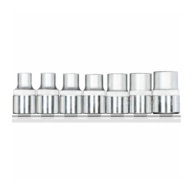 Jogo de Soquetes Hexalobulares Torx E10 a E20 Encx 1/2'' 7 Peças R61208007 GEDORE RED-6e5bc161-ac1b-476b-91cb-e11c73840e73