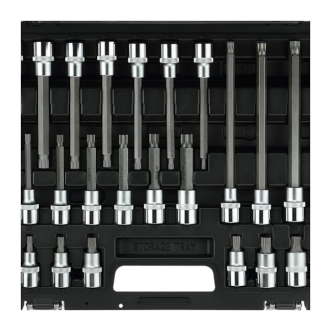 Jogo de Soquetes Multidentados e Chaves M5 A M16 1/2'' 26 Peças R68003026 GEDORE RED-49849df4-4b43-4f5d-9d59-6e26825079d1