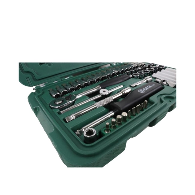 Jogo de Soquetes Sextavado 3.5 a 14mm Encaixe 1/4