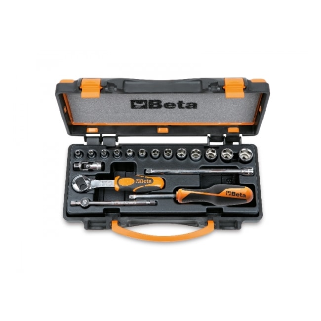 Jogo de SoqueteS Sextavado Encaixe 1/4