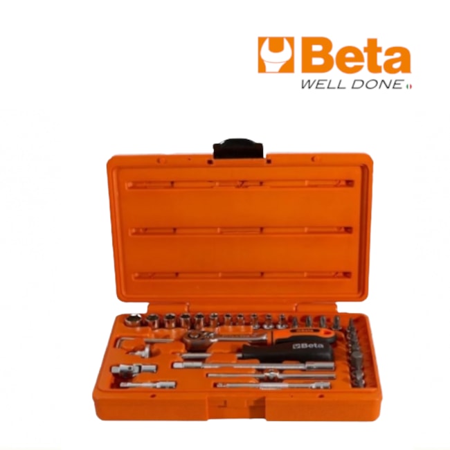 Jogo de Soquetes Sextavados 4MM A 13MM Encx 1/4