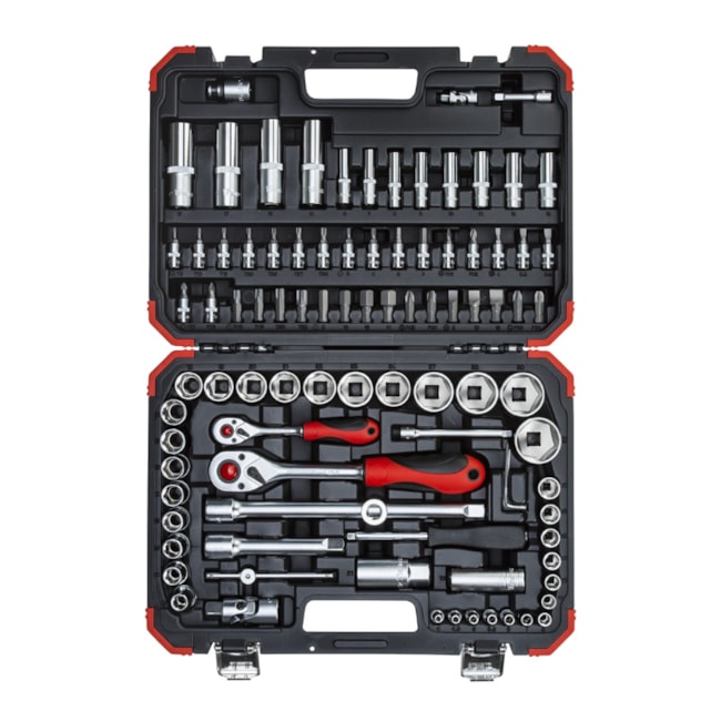 Jogo de Soquetes Sextavados com Encaixe 1/4