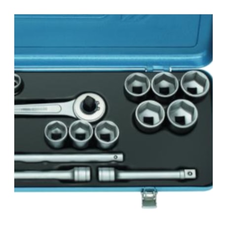 Jogo de Soquetes Sextavados de 10 a 32mm com Catraca 24 Peças 19KM GEDORE-5a22e0a1-2f50-41e7-885d-e8a0fe821e6a