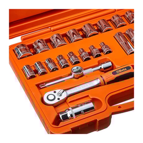 Jogo de Soquetes Sextavados Encx 3/8