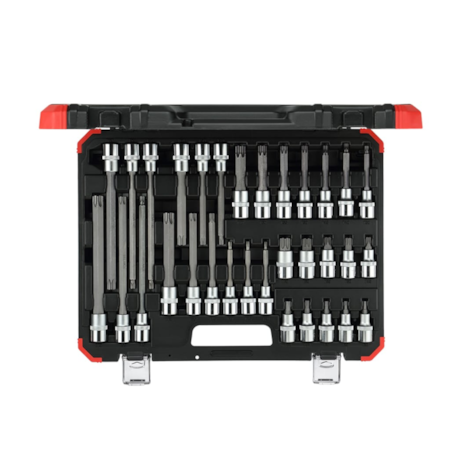 Jogo de Soquetes Torx T20 a T70 1/2'' com 32 Peças R68003032 GEDORE RED