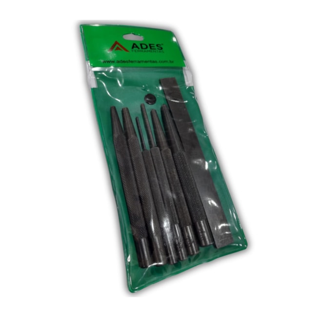 Jogo de Talhadeira/Punção/Saca Pino com 7 Peças J06 ADES-23f3b5c2-21be-4f2c-9b8f-626e04f03996