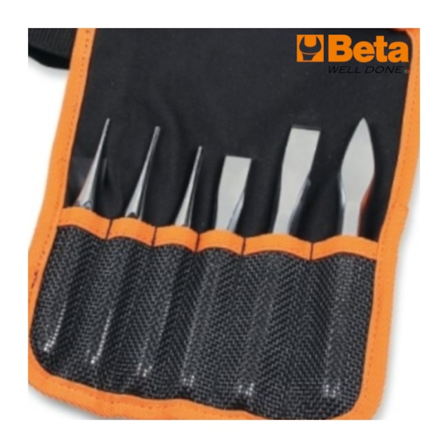 Jogo de Talhadeira / Punção / Saca Pinos com 6 Peças na Bolsa 38/B6N BETA-6af15747-6bf3-43ff-8799-b8ad0dfacdae