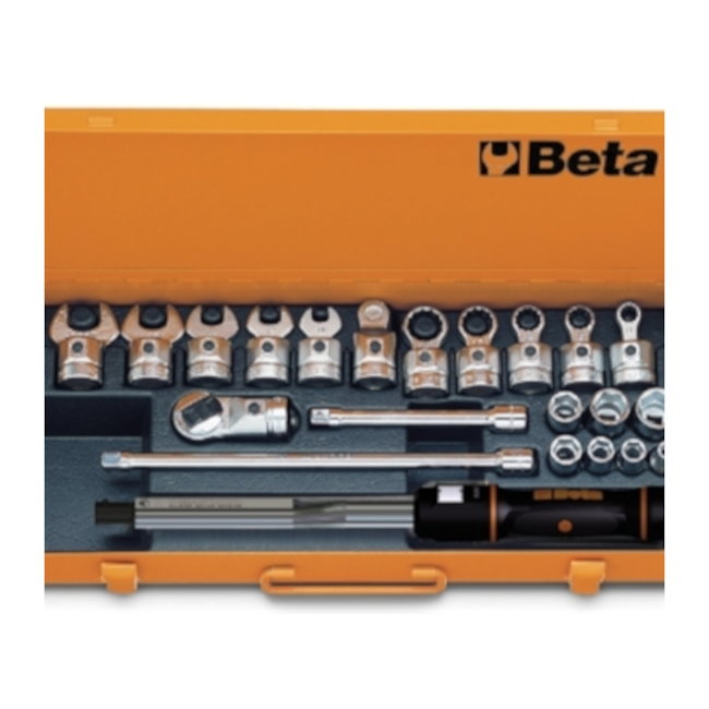 Jogo de Torquímetro de Estalo 100N.m com Maleta e Acessórios 006710110 BETA-988e3751-5a21-4134-b91f-62a0f21a946b