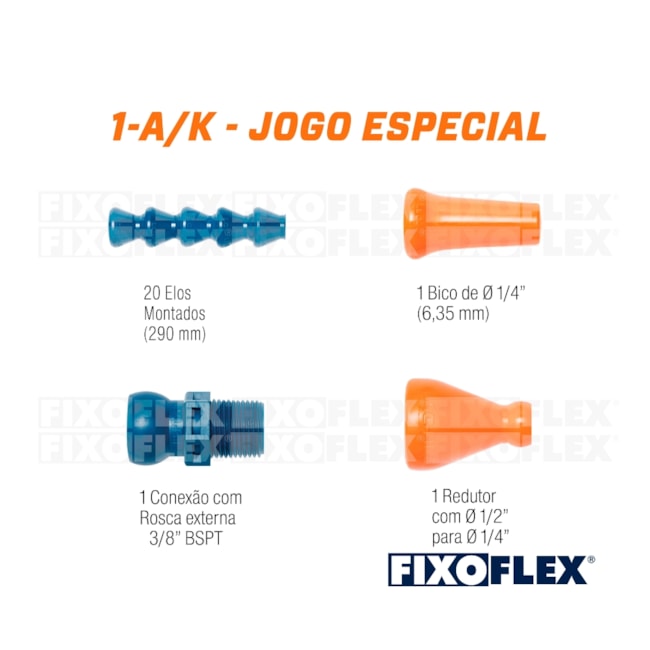 Jogo Especial Fixo Flex com 23 Peças 1-A/K TAPMATIC-65acf73d-491c-4c13-84d1-c9c52f56e379